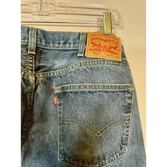 Levi's 501 Jeans 100% cotton - Picture 3 of 8